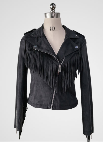 Ladie's PU Biker ID001