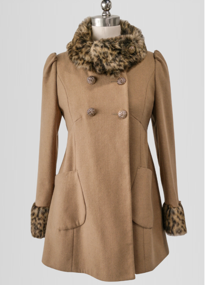 Ladie's Long Wool Coat ID002