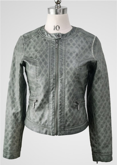 Ladie's pu jacket  ID005