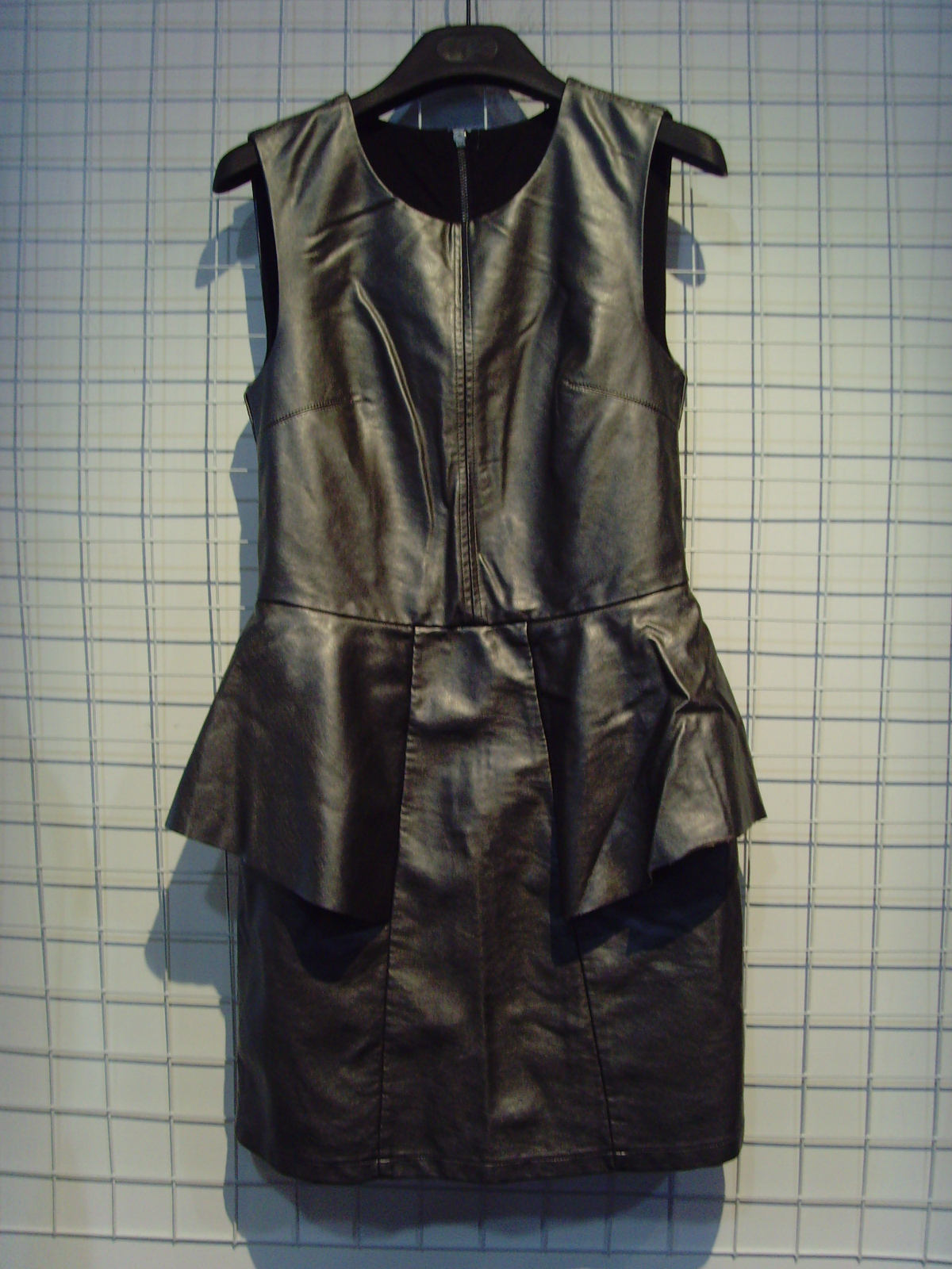 Ladie's pu dress ID0017